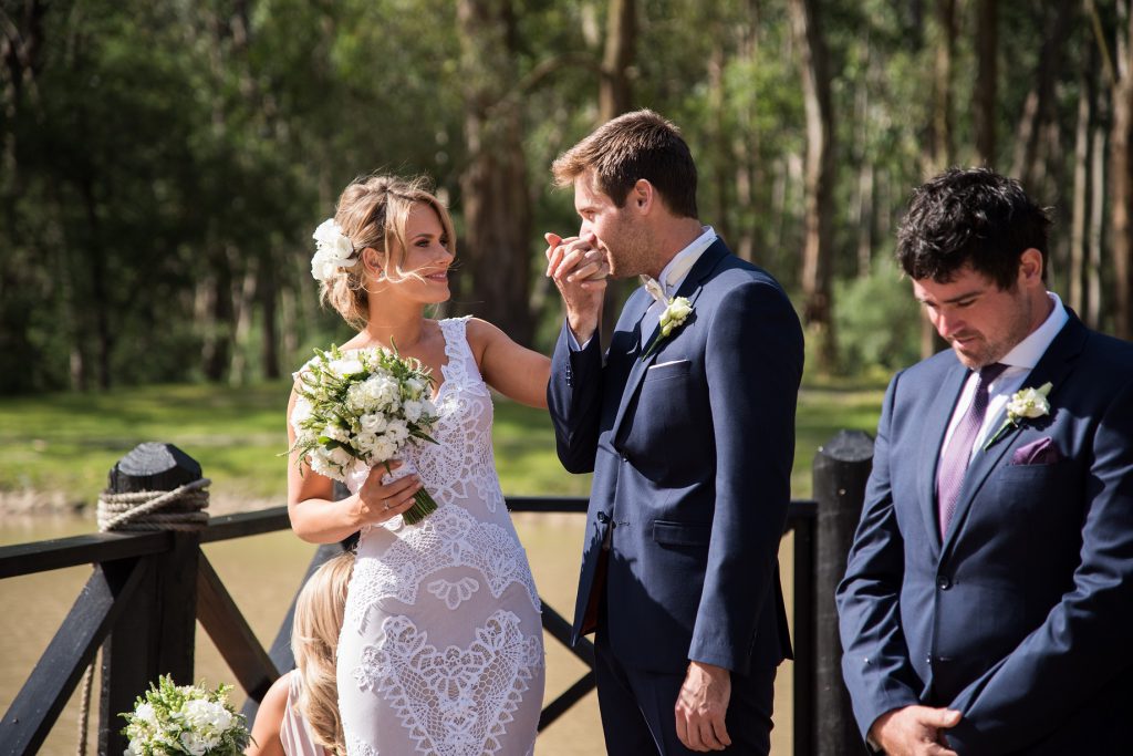 Melbourne Wedding Celebrant Meriki Comito | Sarah & Tyson's Country Wedding | Photo: www.jerryghionis.com