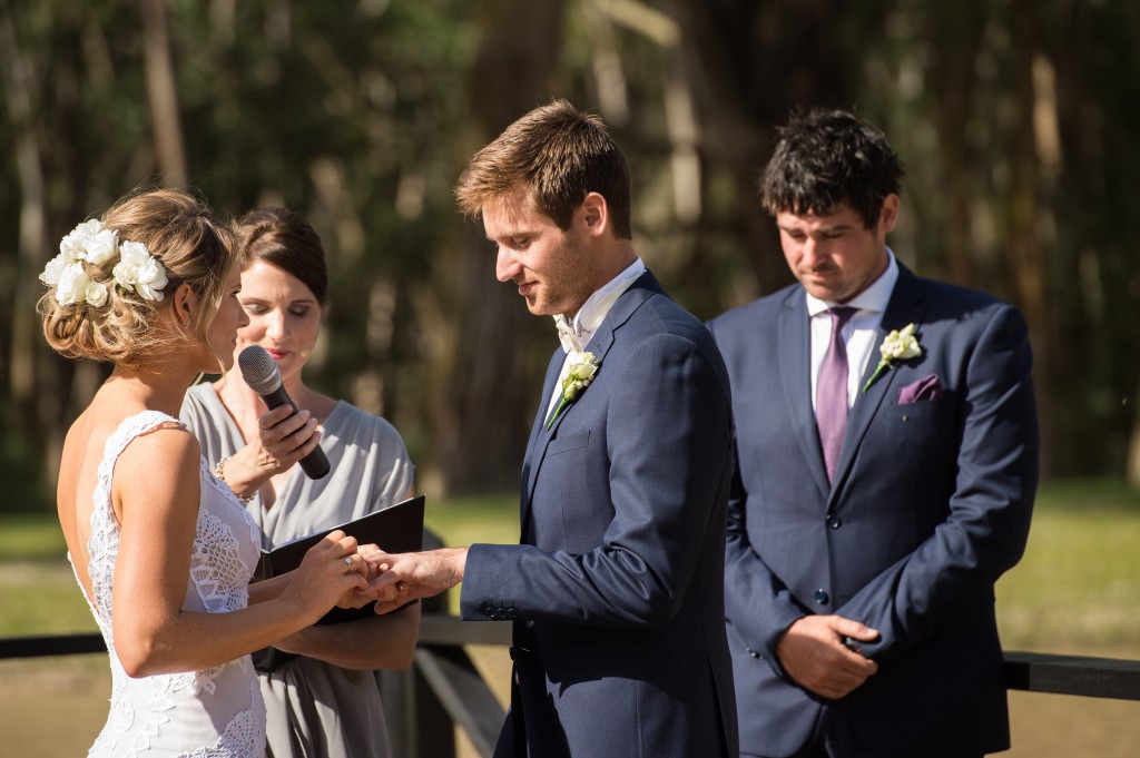 Melbourne Wedding Celebrant Meriki Comito | Sarah & Tyson's Country Wedding | Photo: www.jerryghionis.com