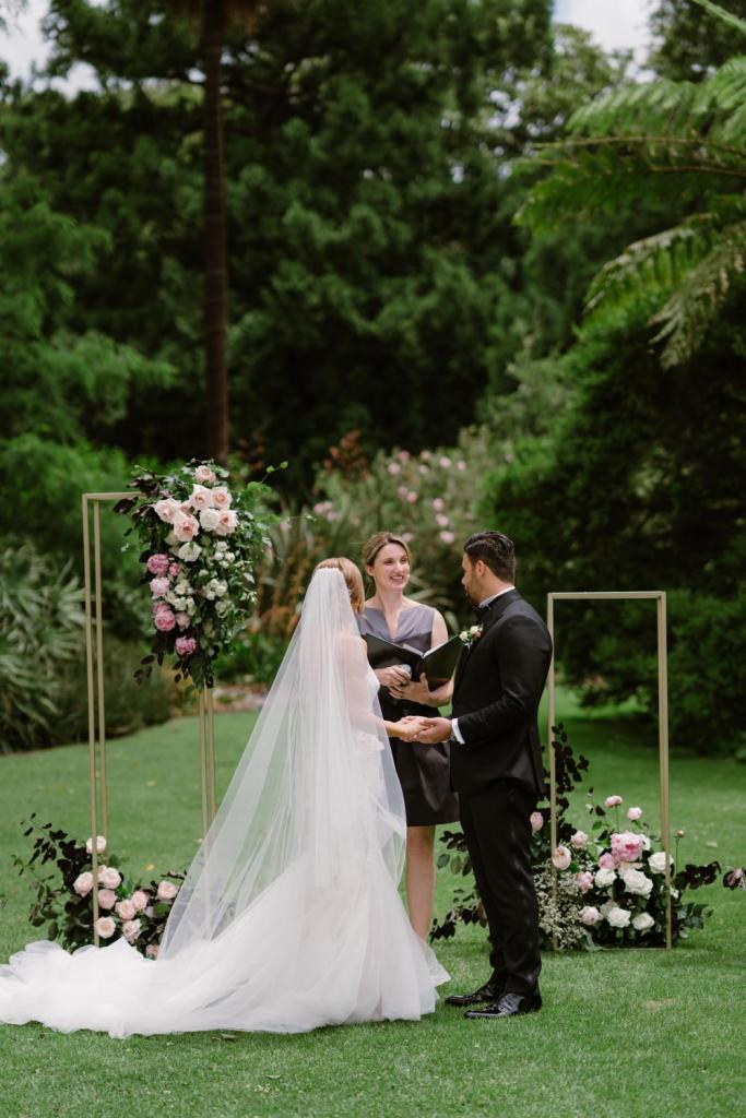 Gardens House weddings with Meriki Comito Celebrant