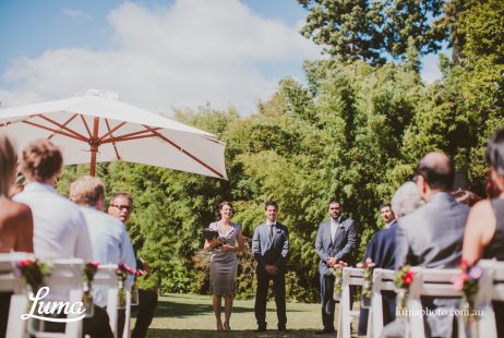 Botanical Garden weddings with Melbourne Marriage Celebrant Meriki Comito