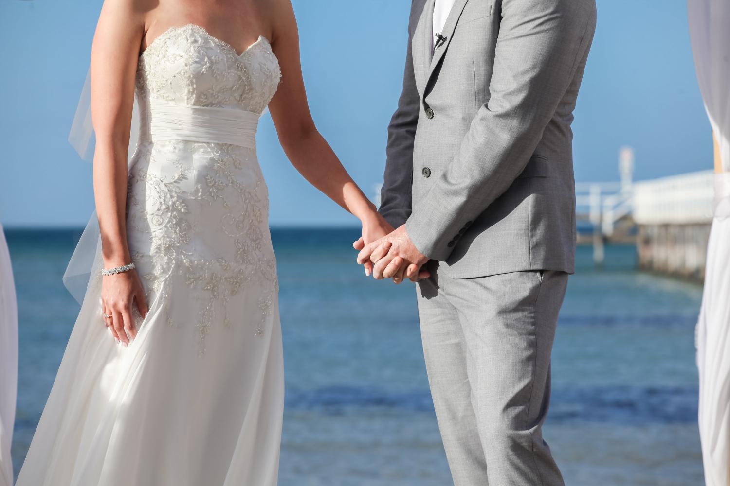 Sorrento Beach Wedding