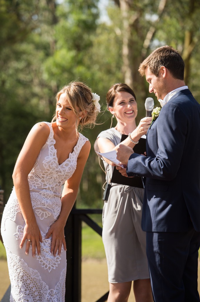 Melbourne Wedding Celebrant Meriki Comito | Sarah & Tyson's Country Wedding | Photo: www.jerryghionis.com