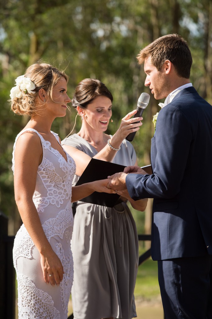 Melbourne Wedding Celebrant Meriki Comito | Sarah & Tyson's Country Wedding | Photo: www.jerryghionis.com