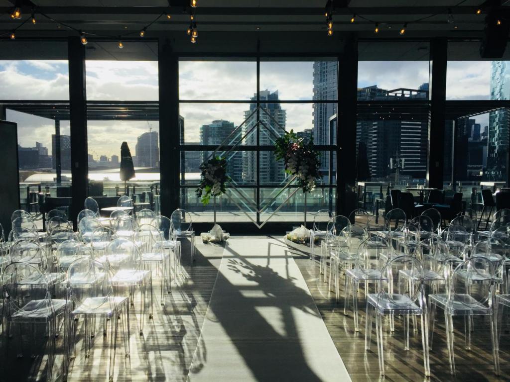 Plan B wedding ceremony option at Luminare in South Melbourne