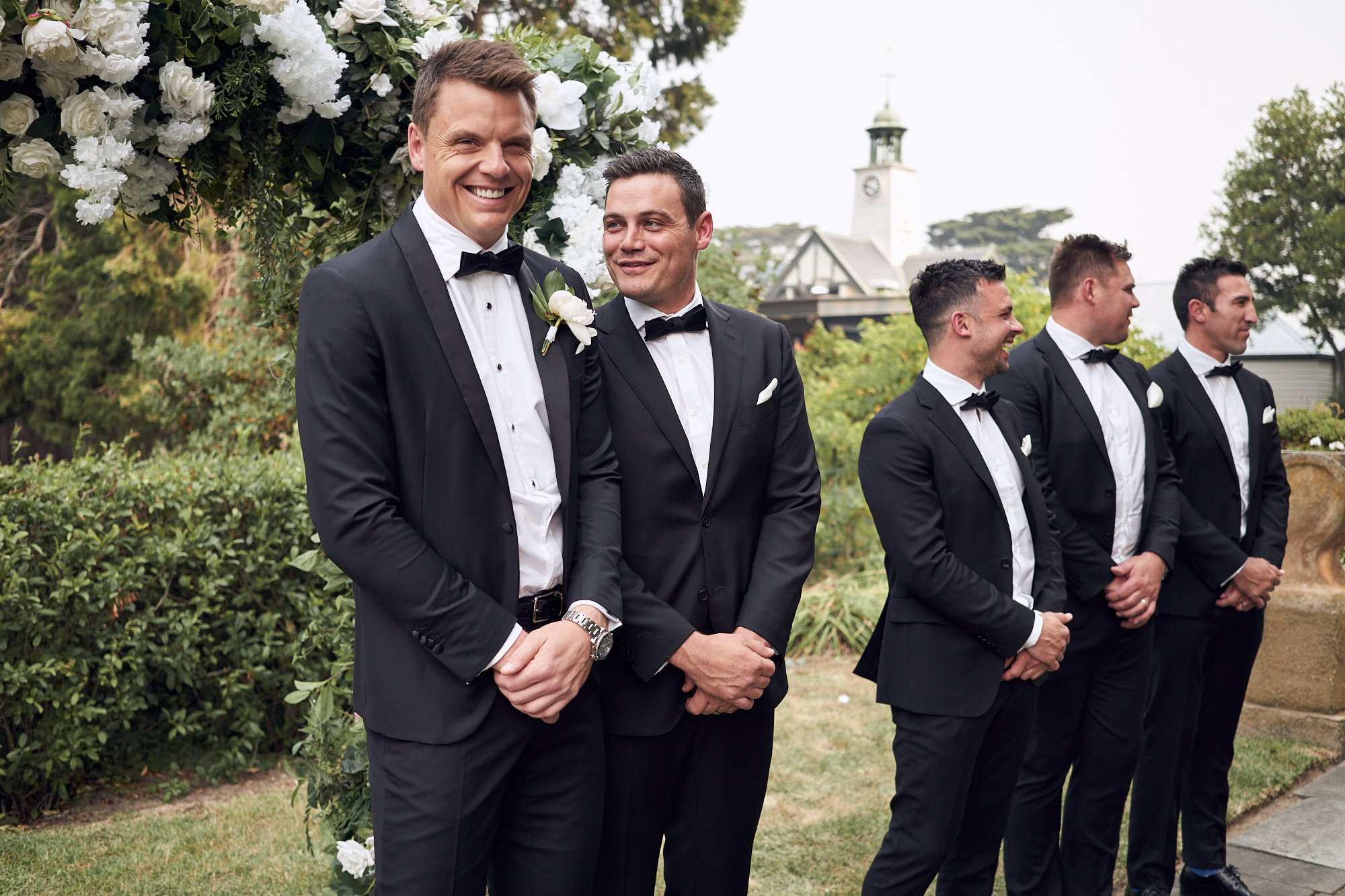 Wedding of former North Melbourne Football club player Hamish McIntosh