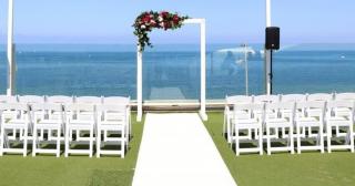 Wedding venue overlooking St Kilda Beach