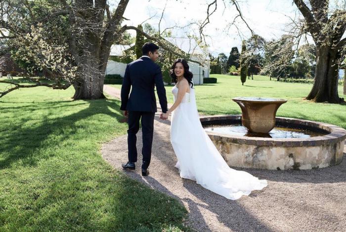 Amy + Arjun's Stones of the Yarra Valley wedding with Melbourne marriage celebrant Meriki Comito